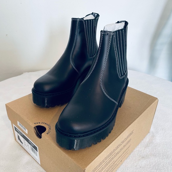 Dr Martens Rometty Atlas Leather Boots - Picture 7 of 15